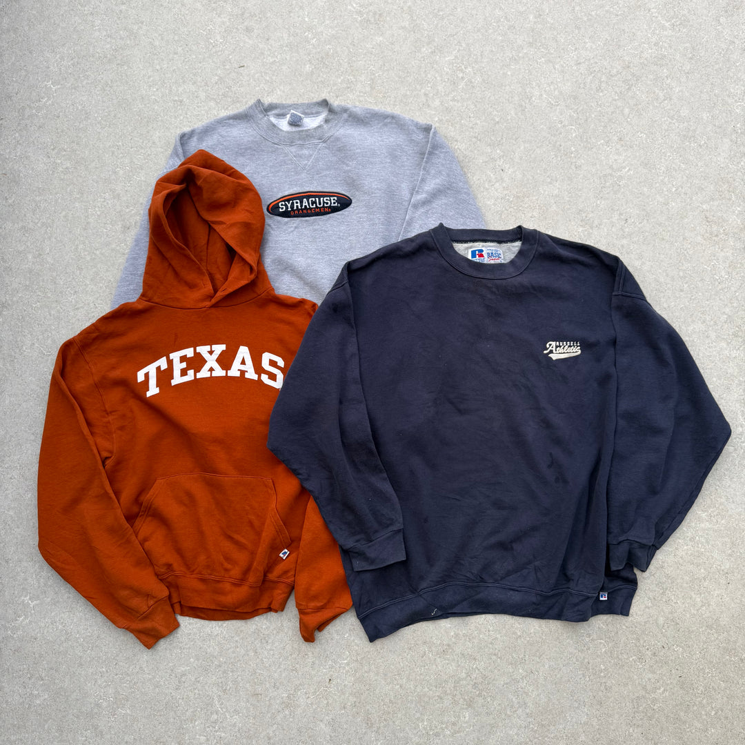 10 x Russell athletic Sweatshirts