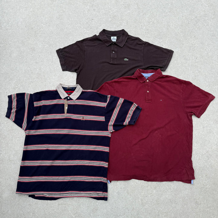 10 x Tommy&Lacoste Polo Shirts