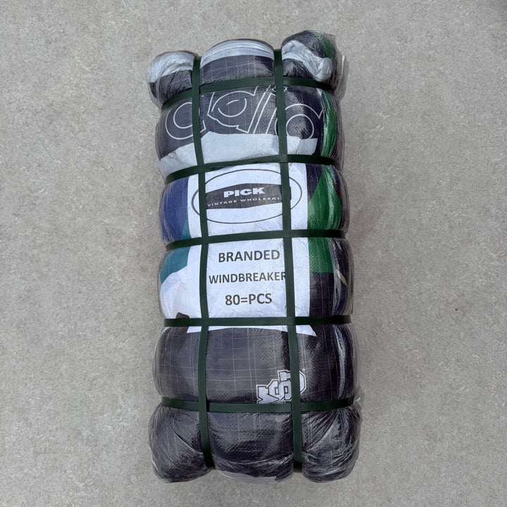 Unopened Bale of Branded Windbreakers