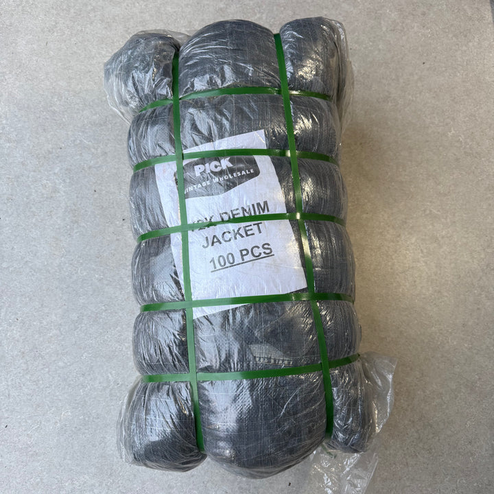Unopened Bale of Y2K Denim Jackets