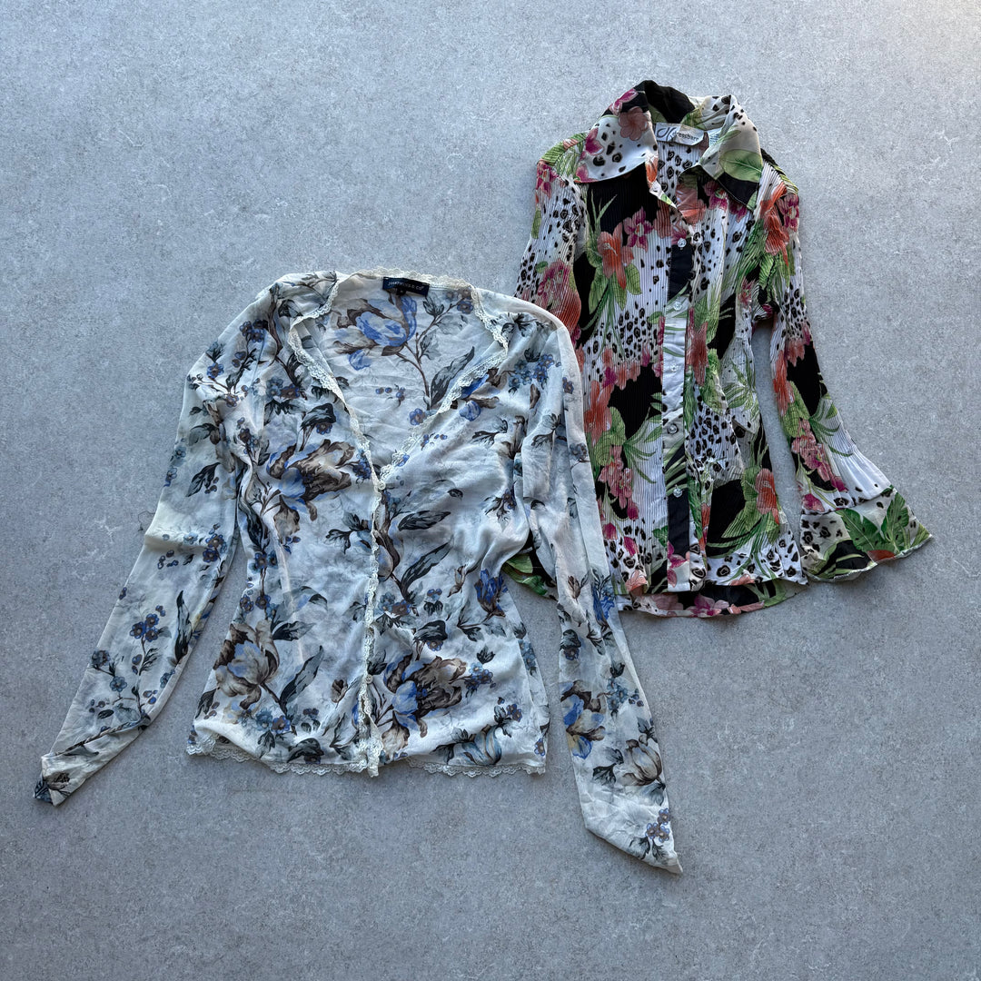 10 x Y2K Long Sleeve Tops
