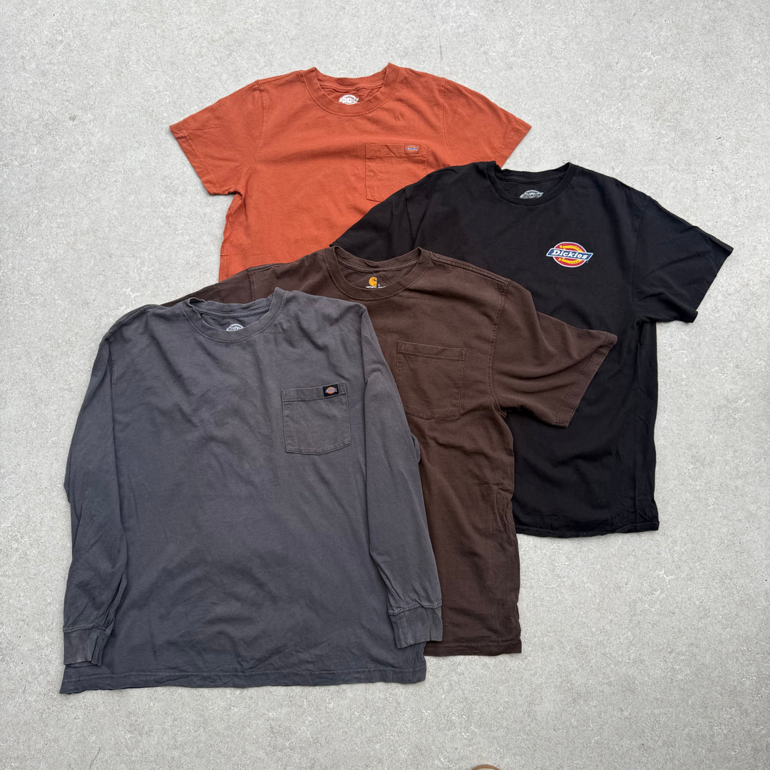 10 x Carhartt/Dickies T-Shirts