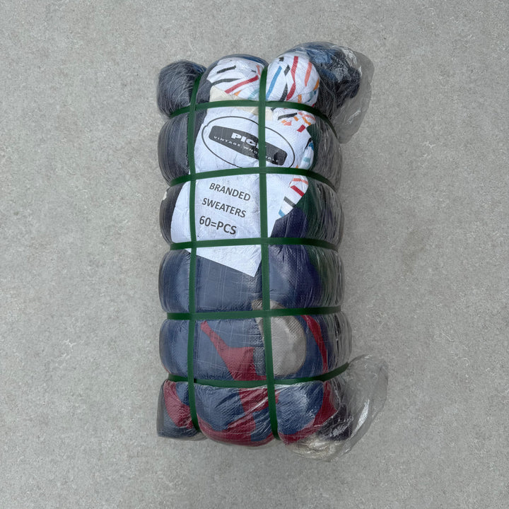 Unopened Bale of Mixed Branded Jumpers