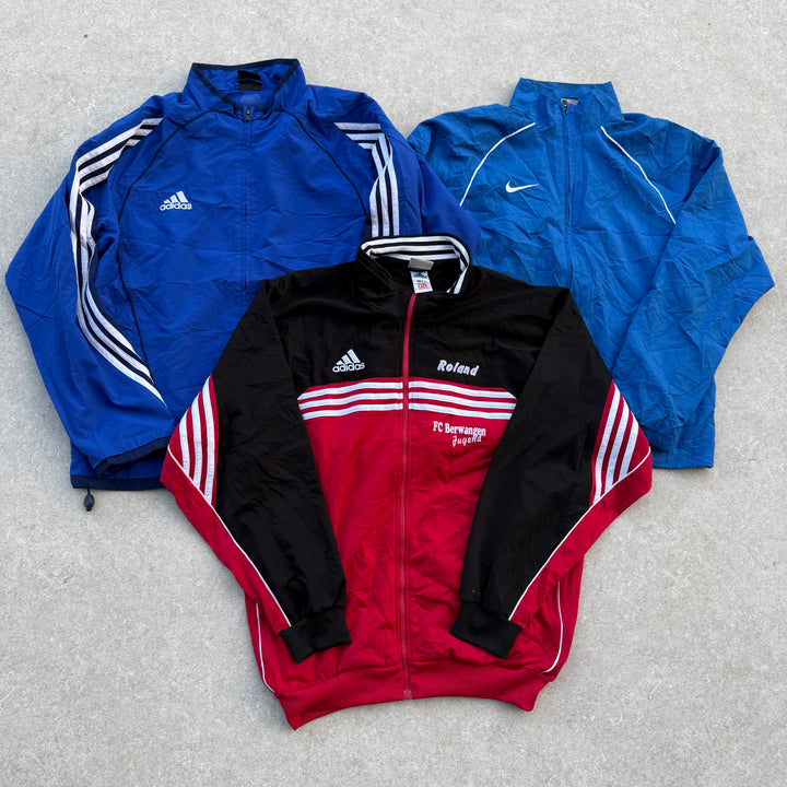 10 Branded Track Jackets (3rd Party Prints/Sports) - Reseller Box