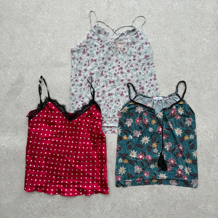 10 Y2K Pattern Cami Tops - Reseller Box