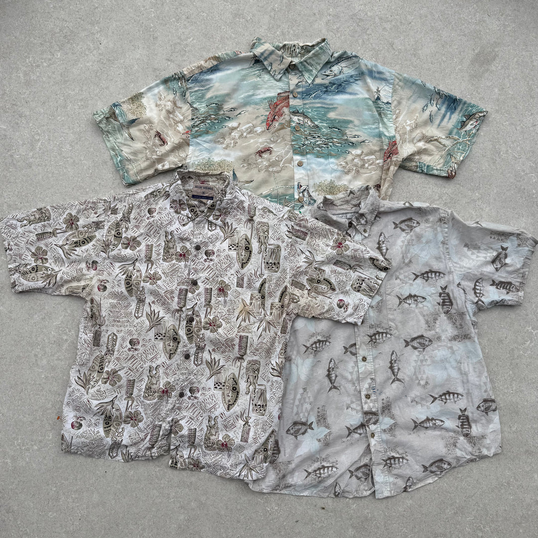 Unopened Bale of Pattern Shirts - 100 PCS