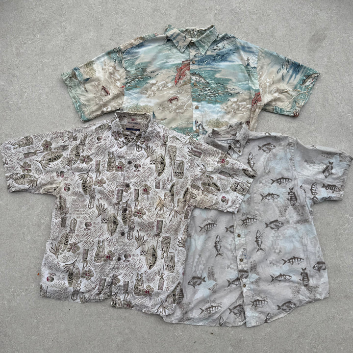 Unopened Bale of Pattern Shirts - 100 PCS