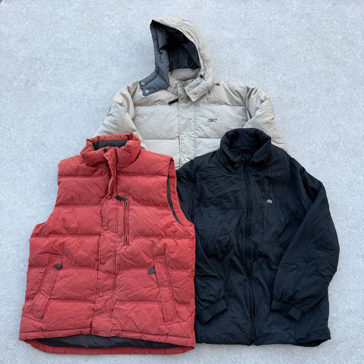 10 Branded Puffer Jackets - Reseller Box