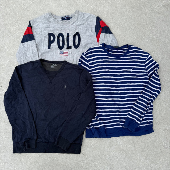 10 Ralph Lauren Sweatshirt Mix - Reseller Box