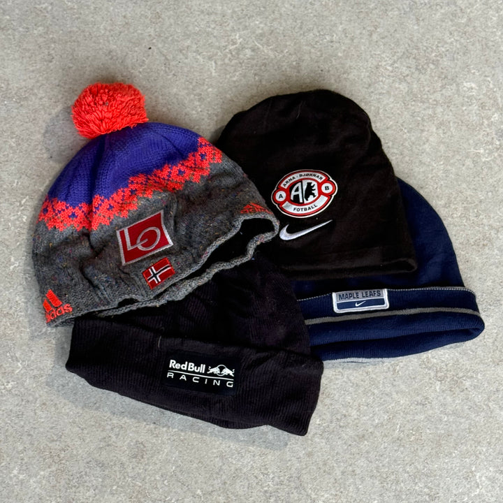 10 Branded Sports Beanies - Reseller Box