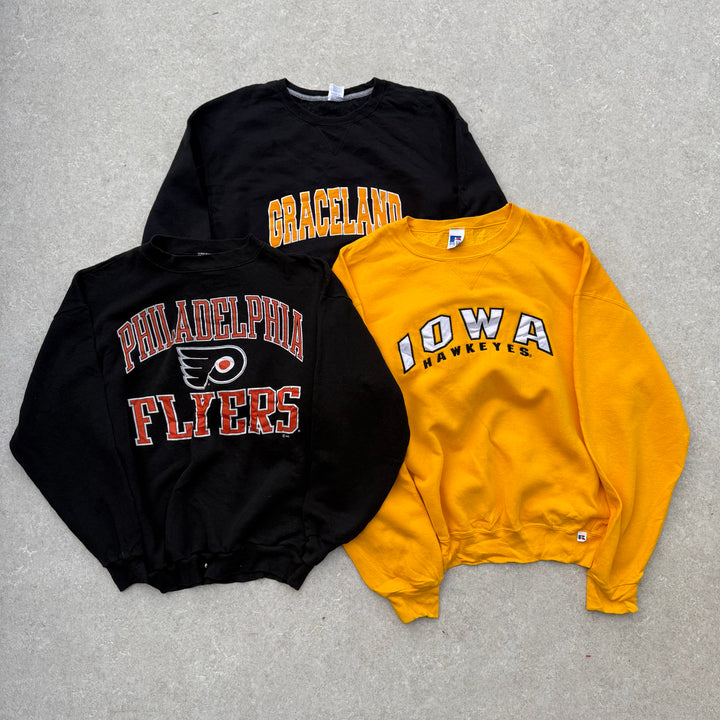 10 x Russell athletic Sweatshirts