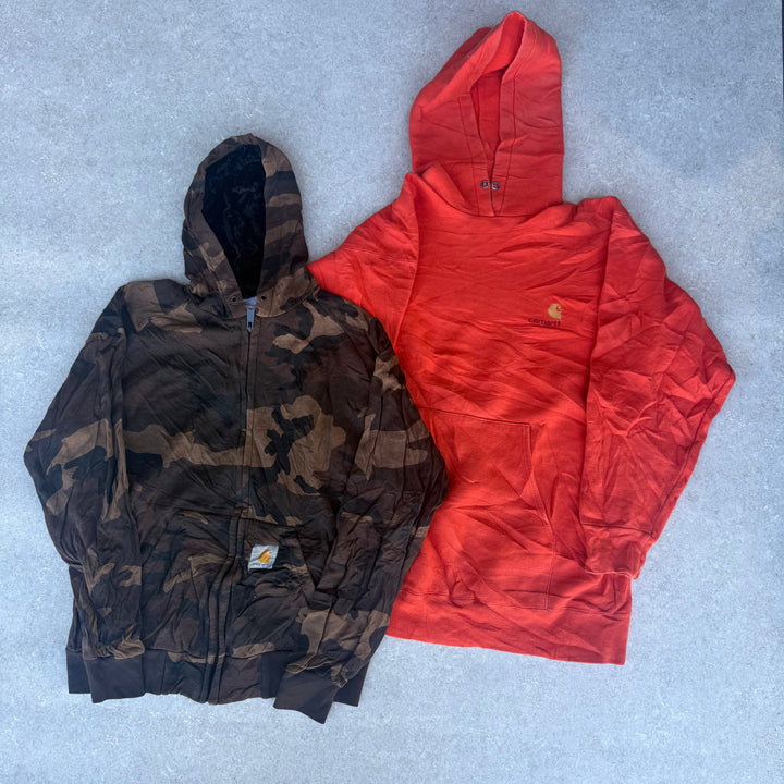 10 Carhartt Hoodies - Reseller Box