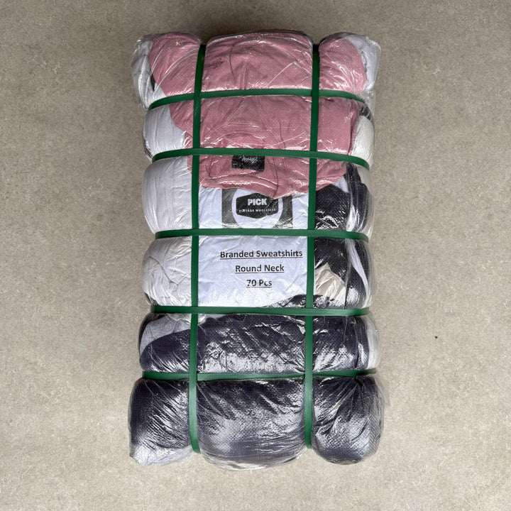 Unopened Bale of Branded Sweatshirts