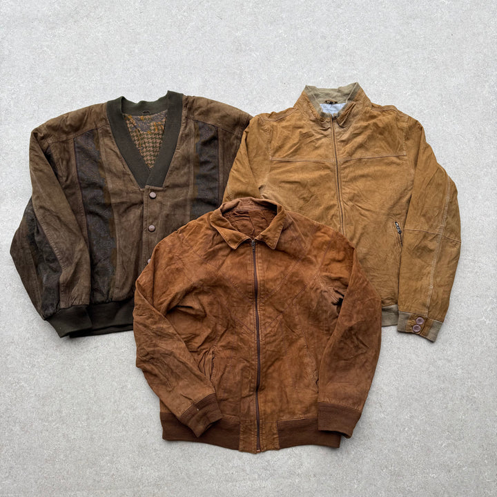 SALE! 10 Suede Bomber Jackets - Reseller Boxes