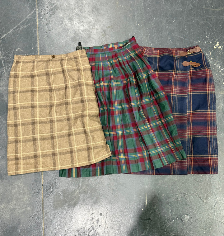 10 Piece Wool Skirt Bundle