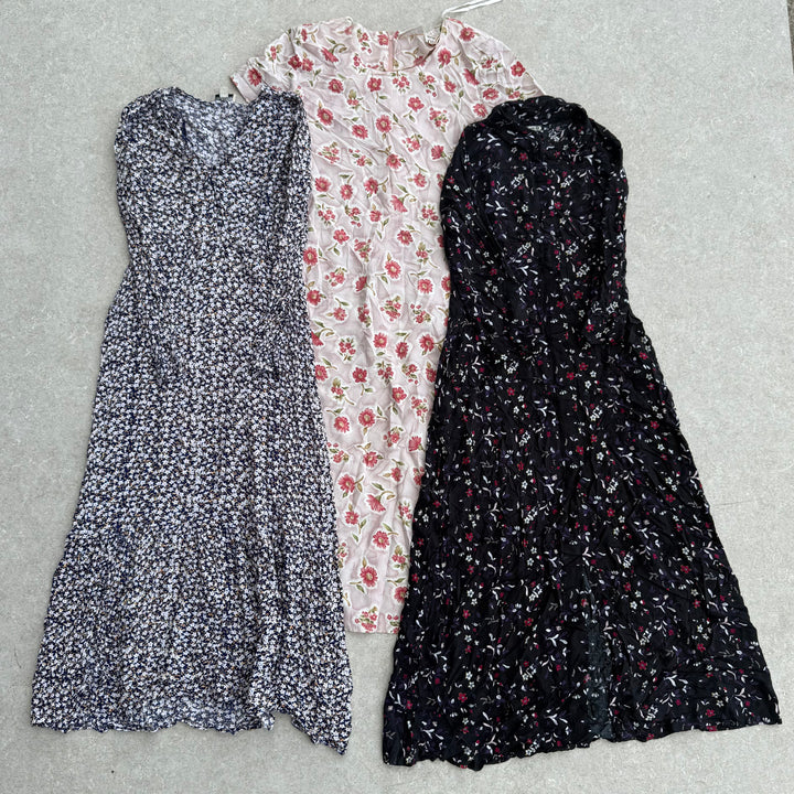 10 Floral 90’s Dresses - Reseller Box