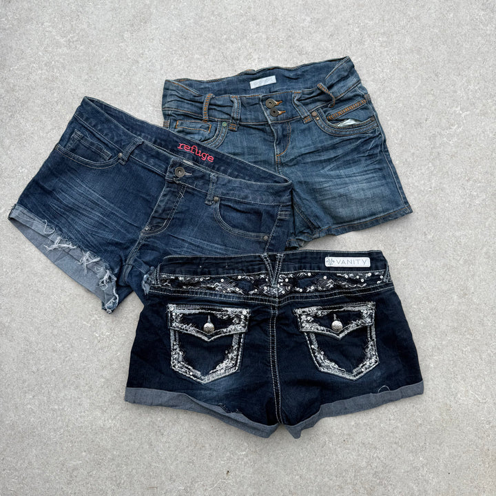 10 x Y2K Mini Shorts