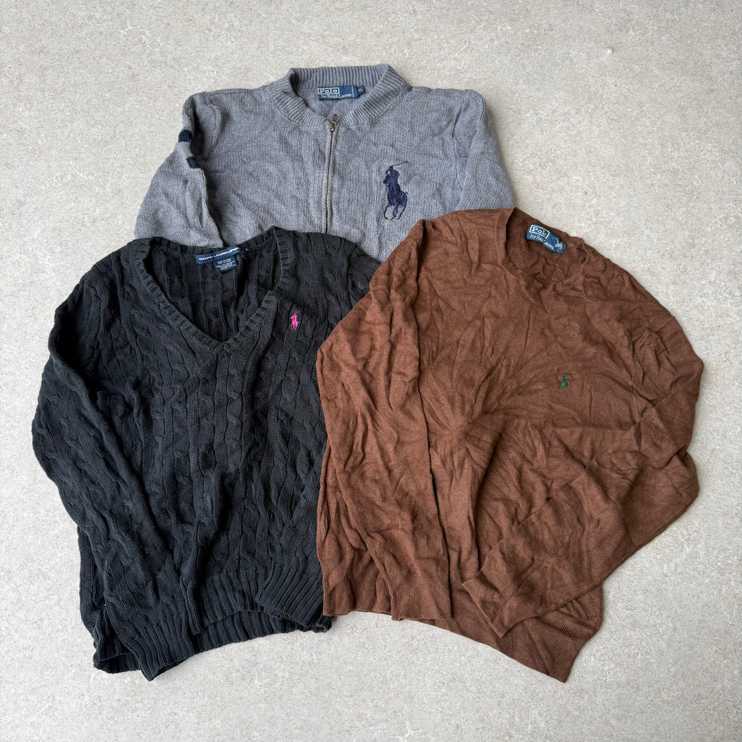 Unopened Bale of Ralph Lauren Knitwear