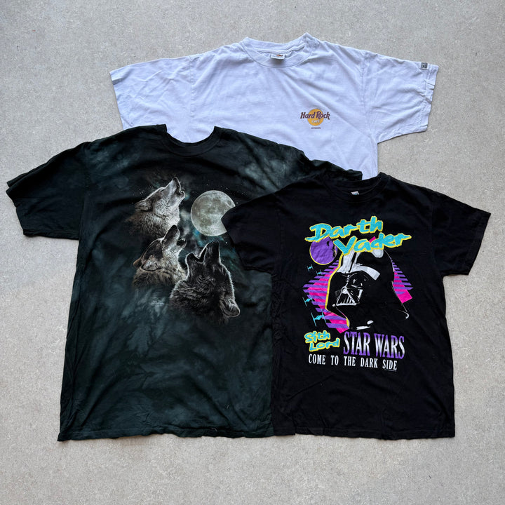 Unopened Bale of Band T-Shirts - 200pcs
