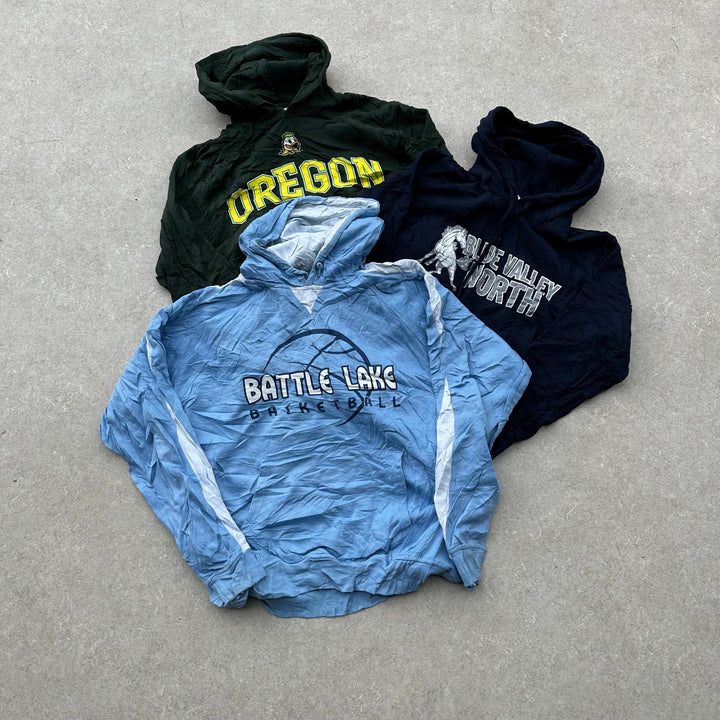 SALE! Unopened 45.5kg Bale of College/USA Hoodies