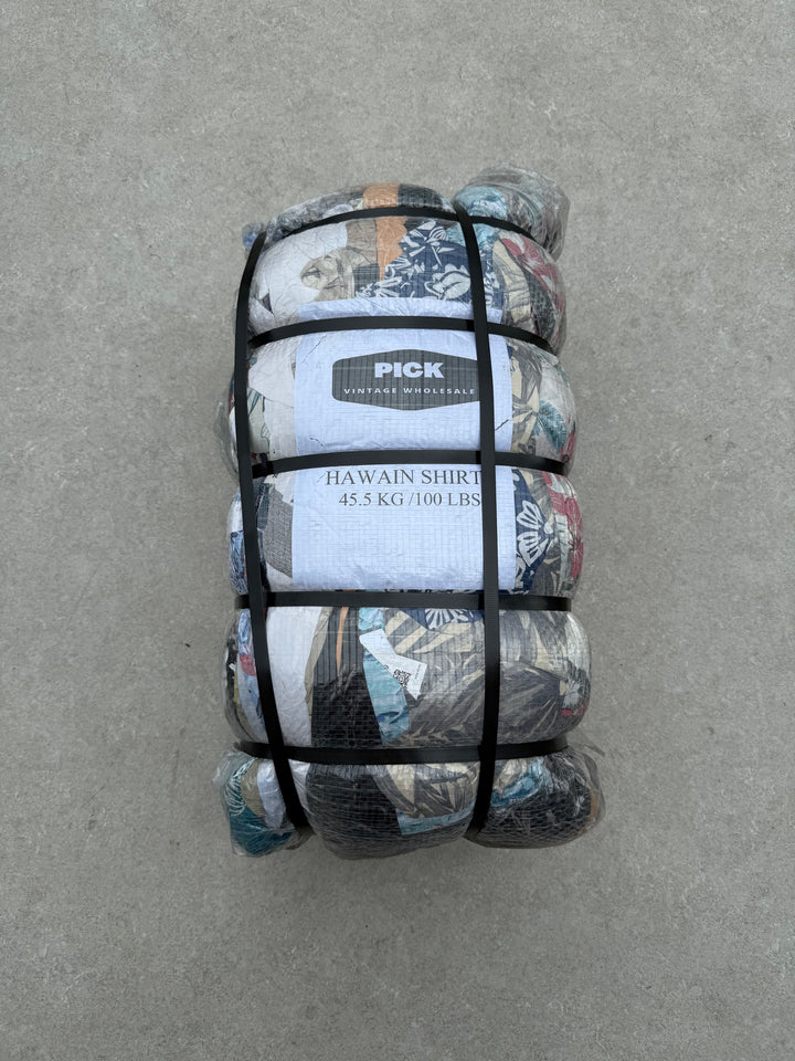 SALE! Unopened 45.5kg Bale of Hawaiin Shirts