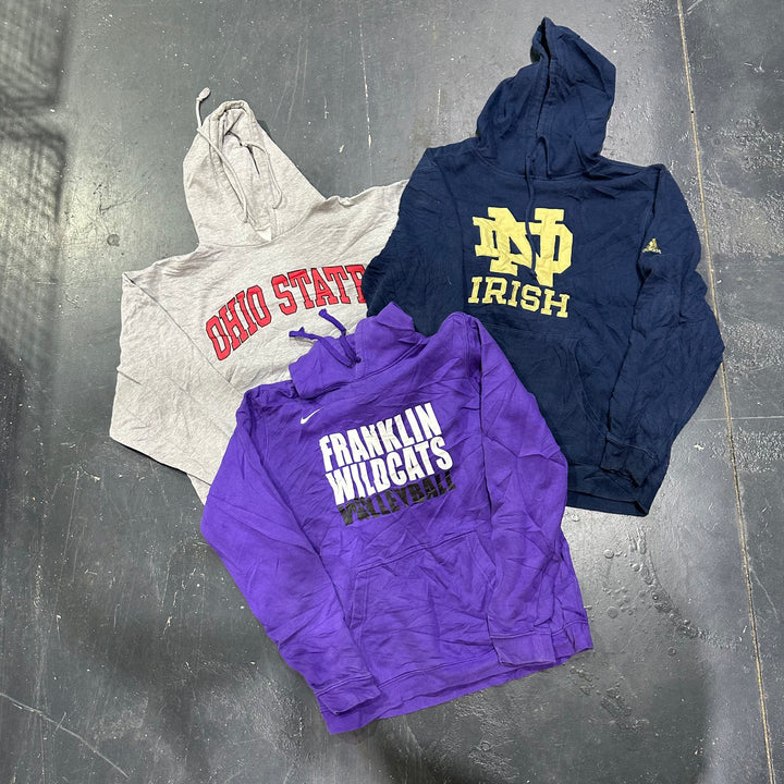 10 Piece College Hoodies Bundle