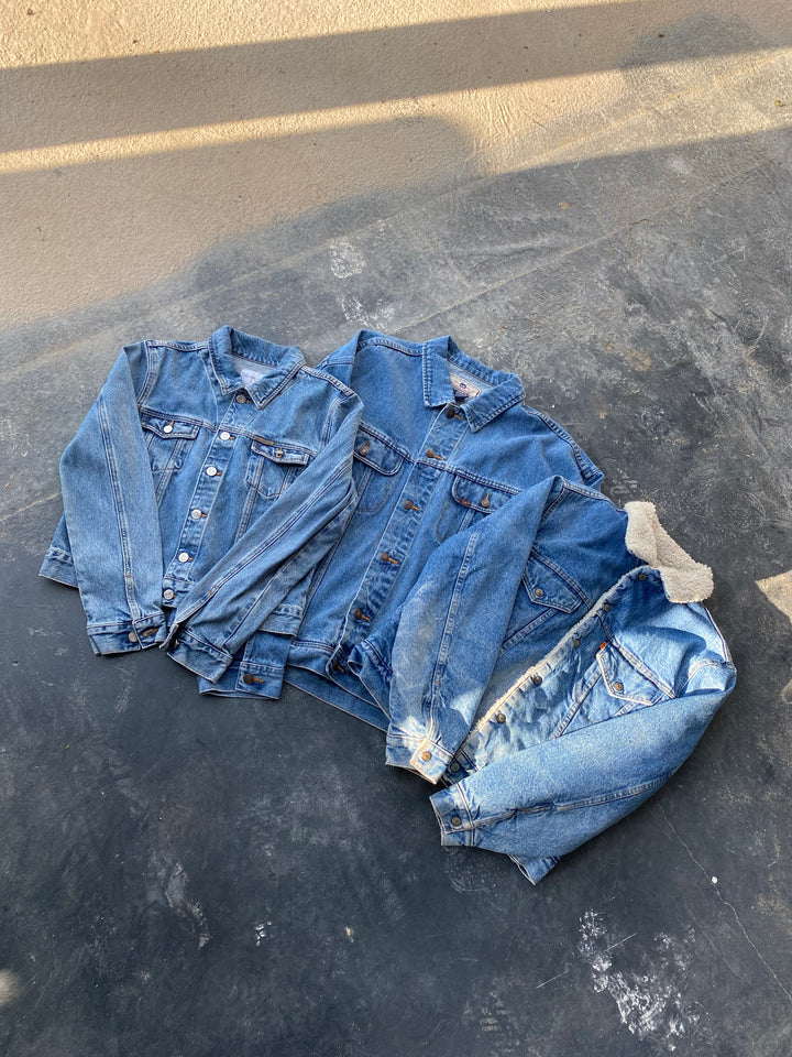Unopened 45.5kg Branded Denim Jackets Bale
