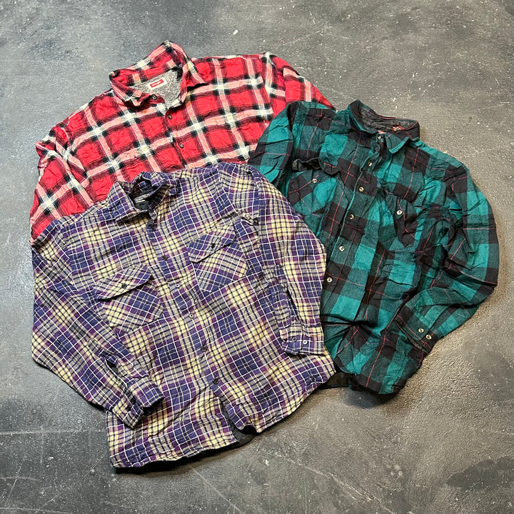 10 x Heavy Flannel Shirts