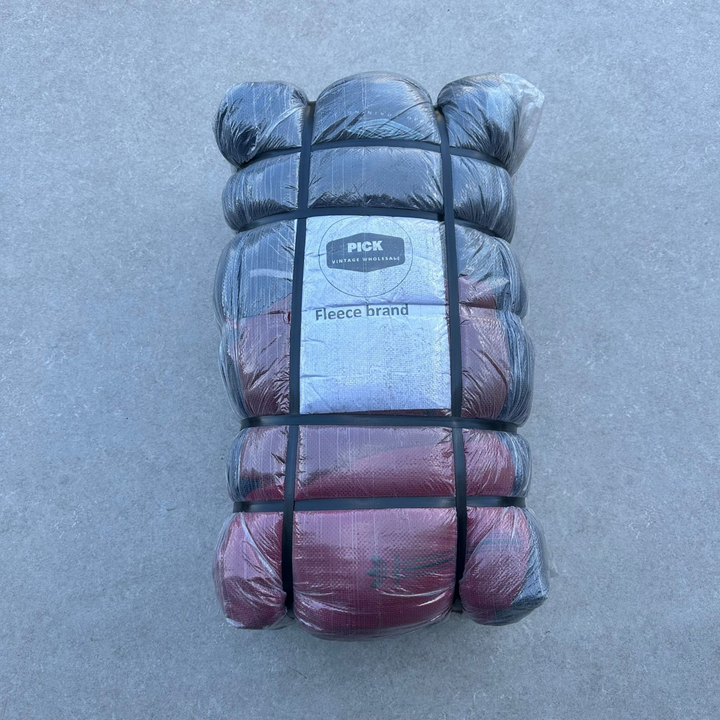 Unopened Branded Fleece Bale
