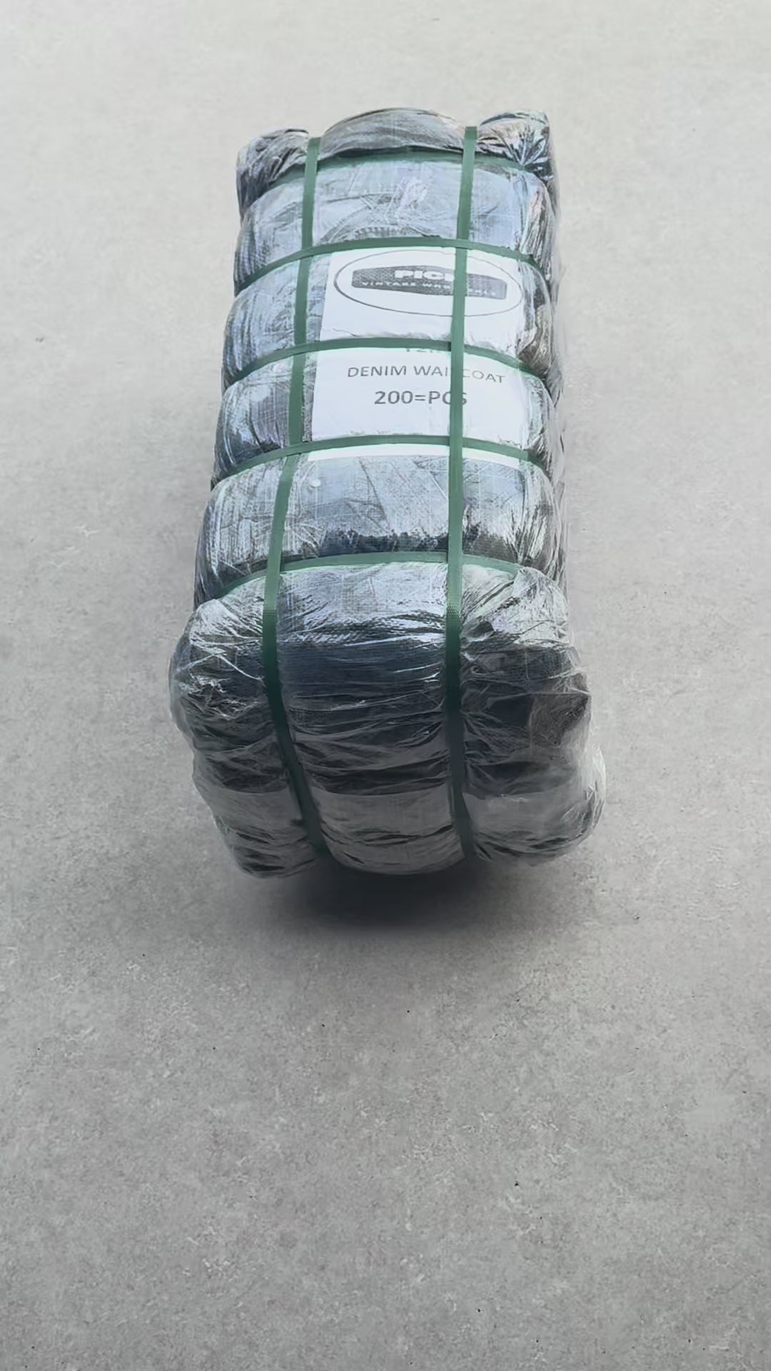 Unopened Bale of Y2K Denim Waistcoats - 200pcs
