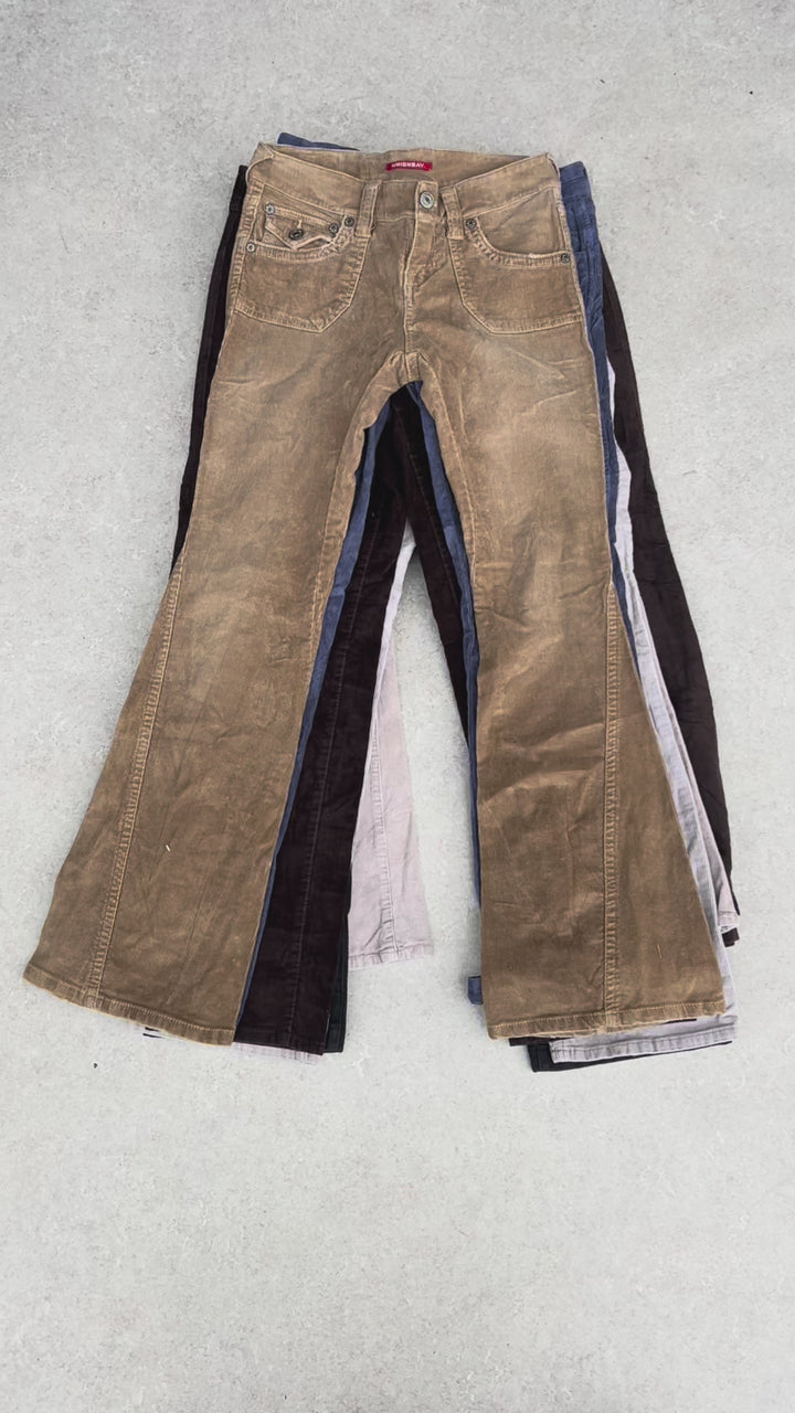 10 Y2K Cord Trousers - Reseller Box