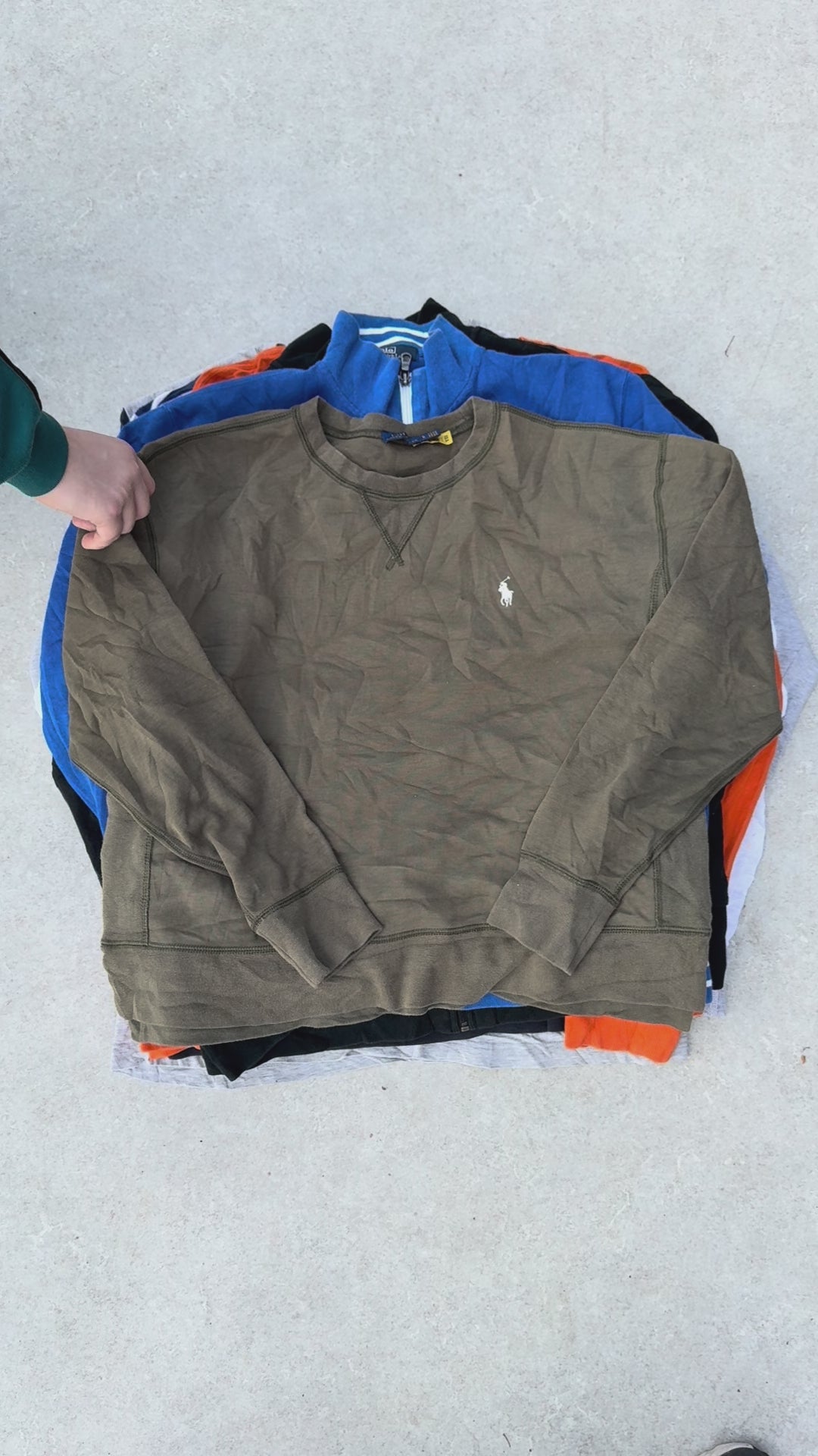10 Ralph Lauren Sweatshirt Mix - Reseller Box