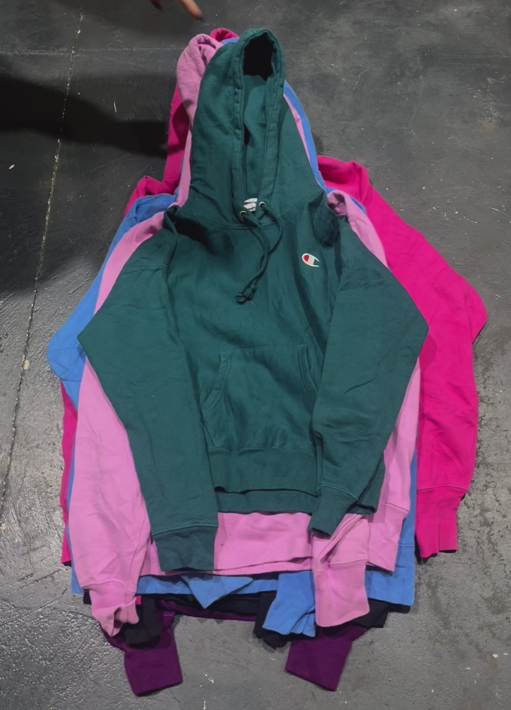 7 Piece Reverse Weave Champion Hoodie Bundle