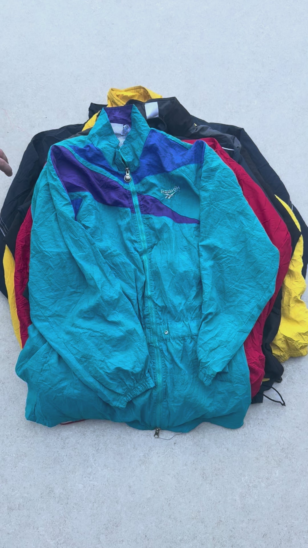 10 Reebok Windbreakers - Reseller Box