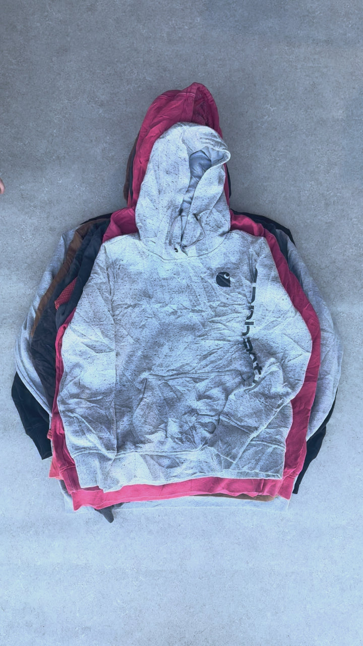 10 Carhartt Hoodies - Reseller Box