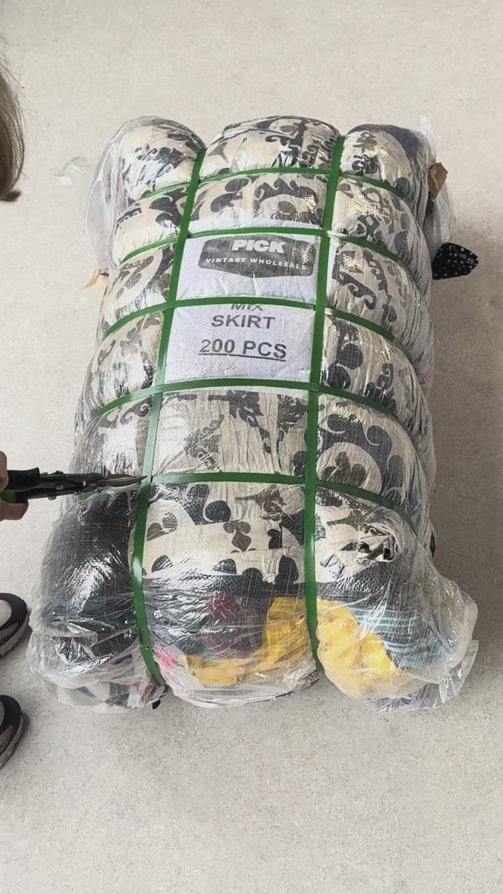 Unopened Bale of Mixed Skirts