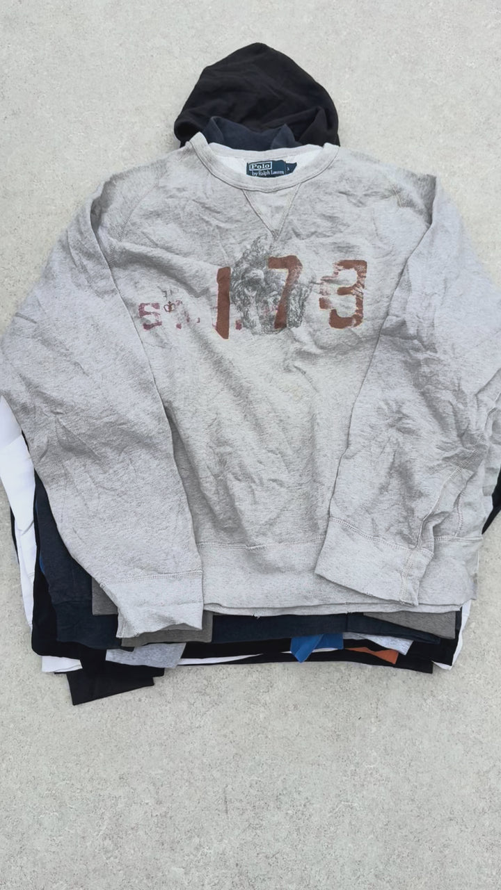 11 Ralph Lauren Sweatshirts/Hoodies - Reseller Box