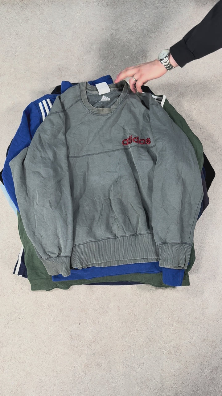 12 Adidas Sweatshirts - Reseller Box
