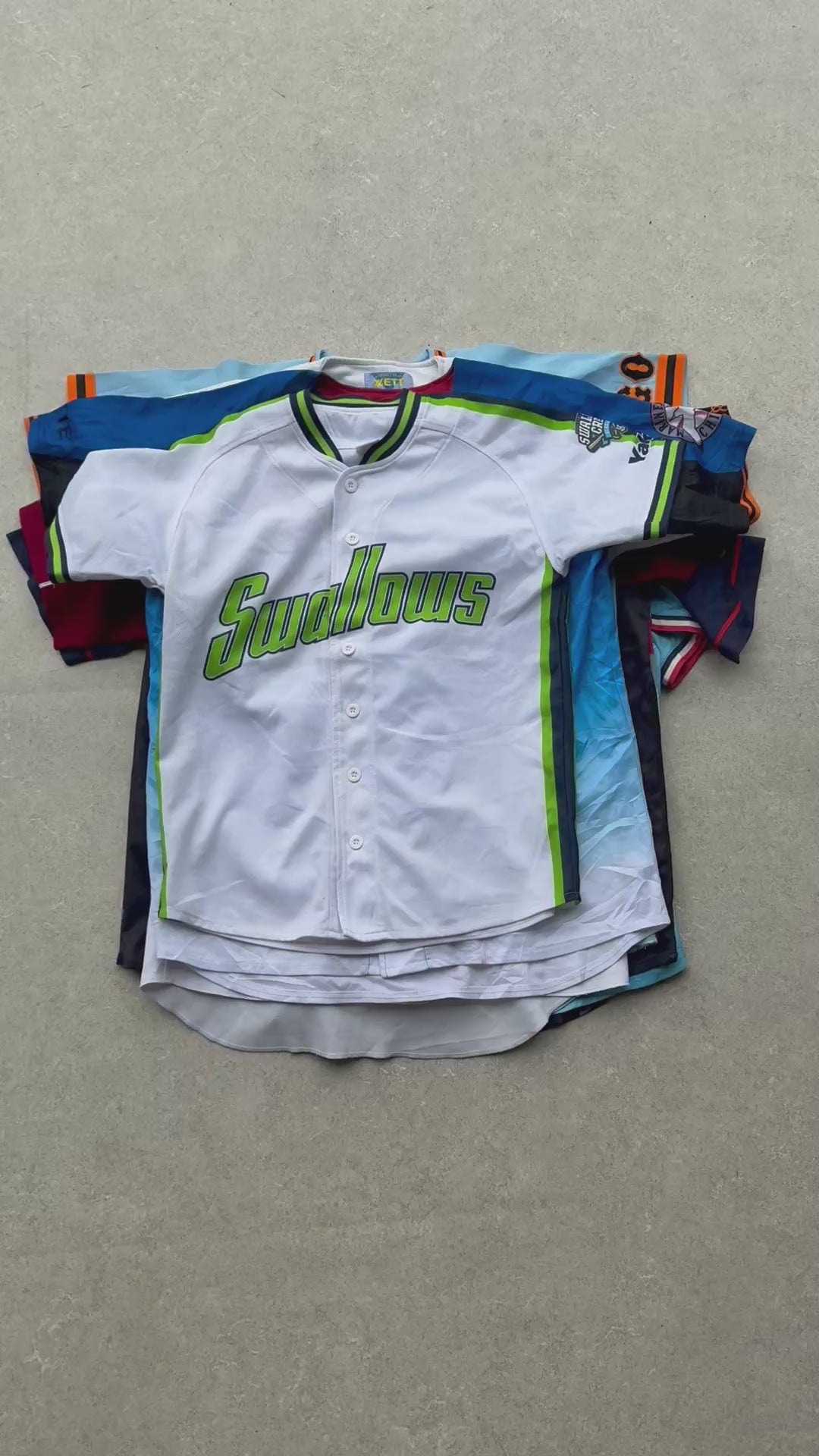 10 x Unbranded Sports Jerseys