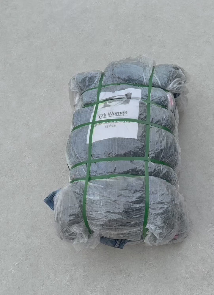 Unopened Bale of Y2K Jeans