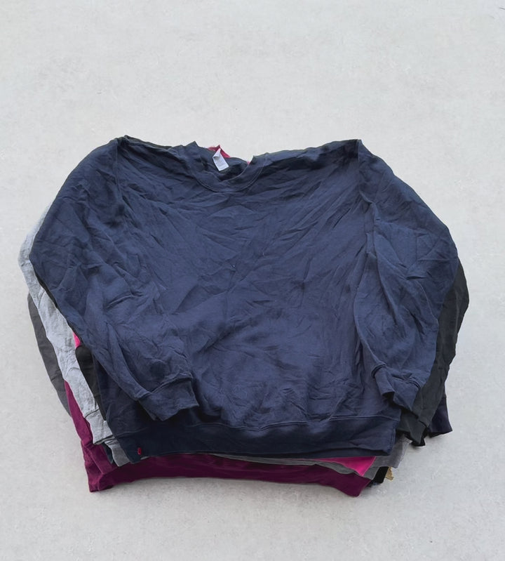Unopened Bale of Plain Sweatshirts