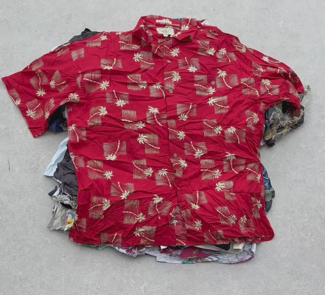 Unopened Bale of Hawaiian Shirts