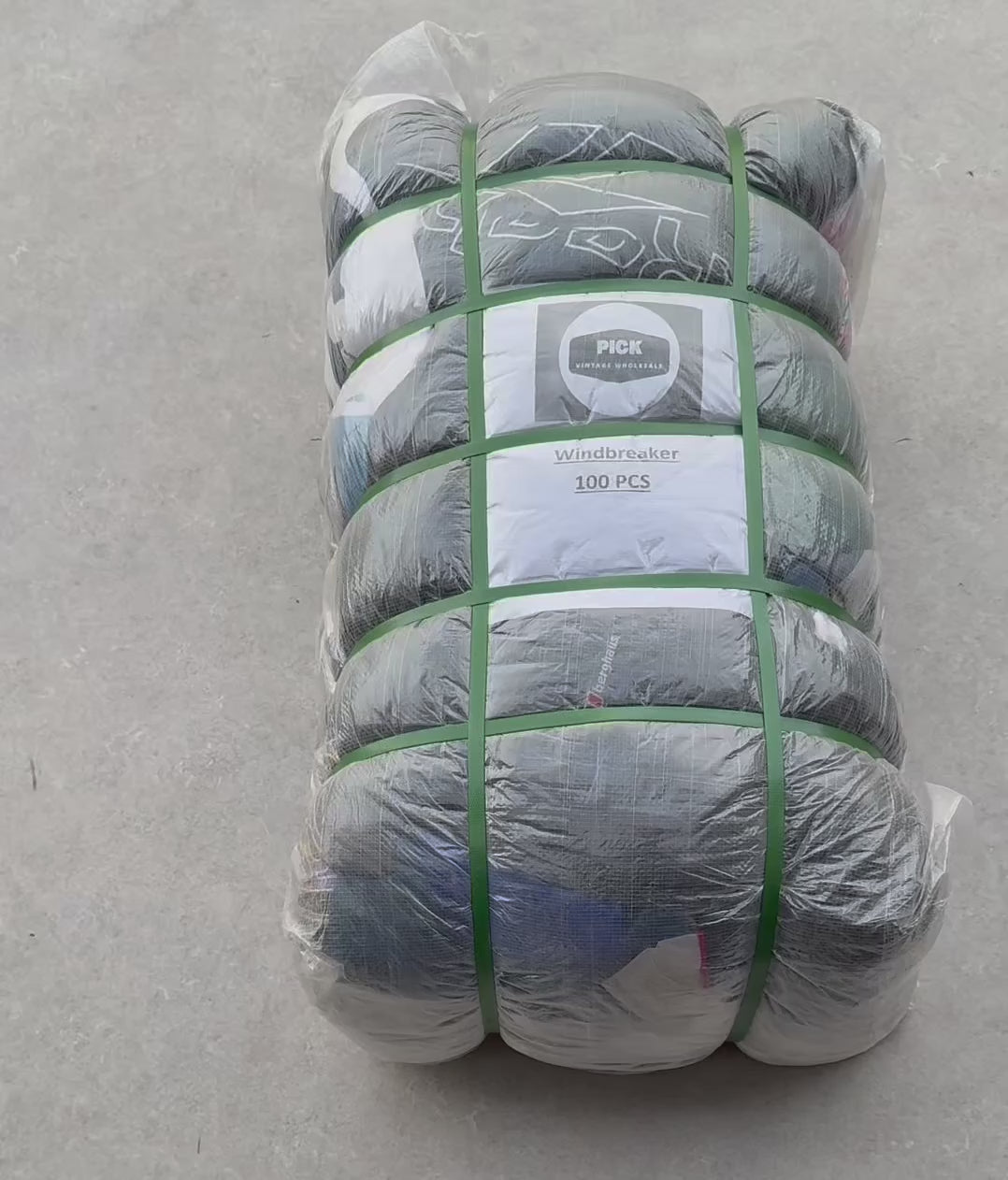 Unopened Bale of Branded Windbreakers