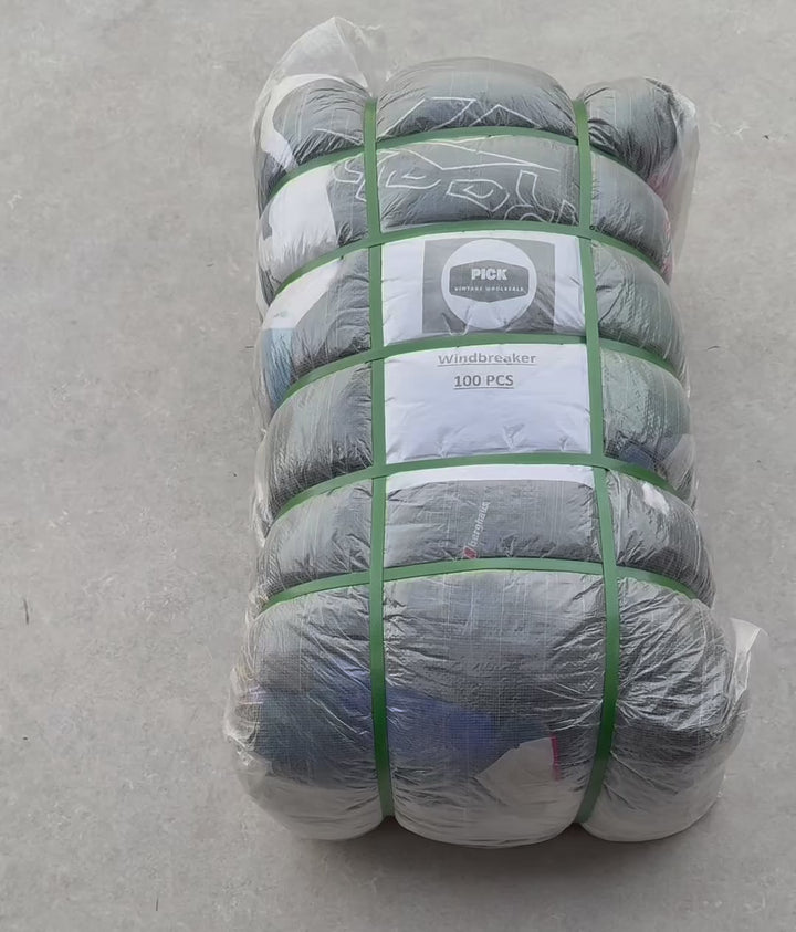 Unopened Bale of Branded Windbreakers