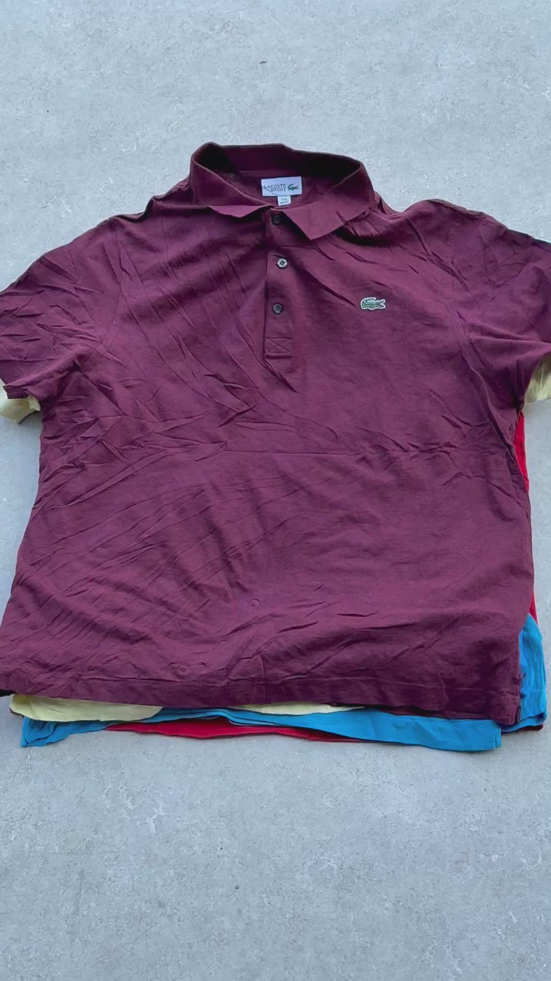 10 Lacoste Polo Shirts - Reseller Box