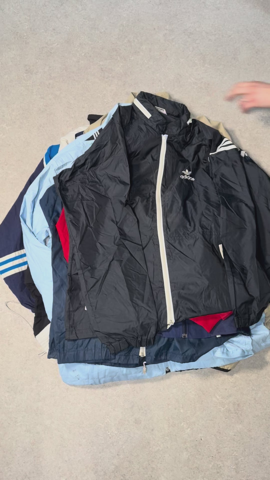 10 Adidas Windbreakers - Reseller Box