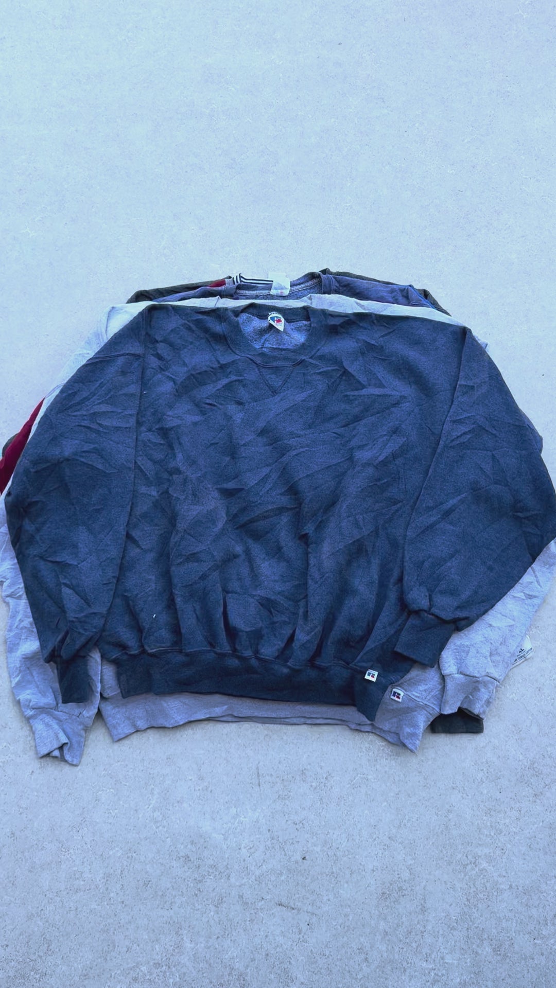 10 Russell Athletic Blank Sweatshirts - Reseller Box