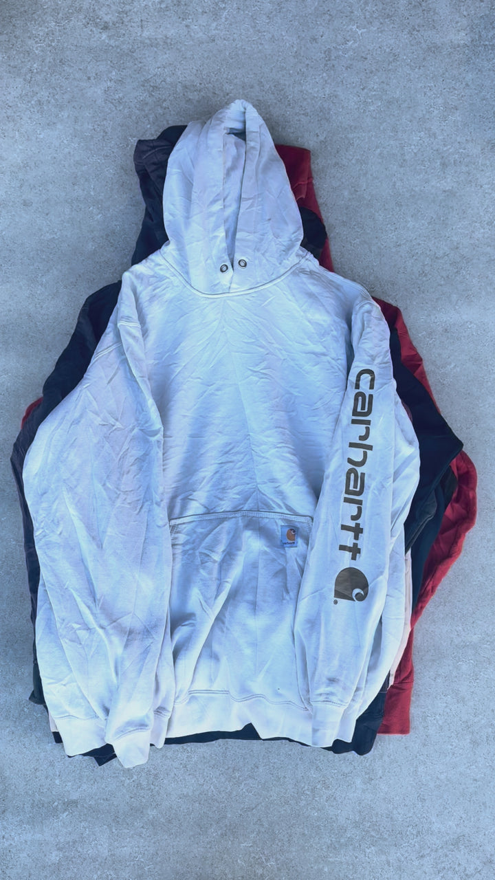 10 Carhartt Hoodies - Reseller Box