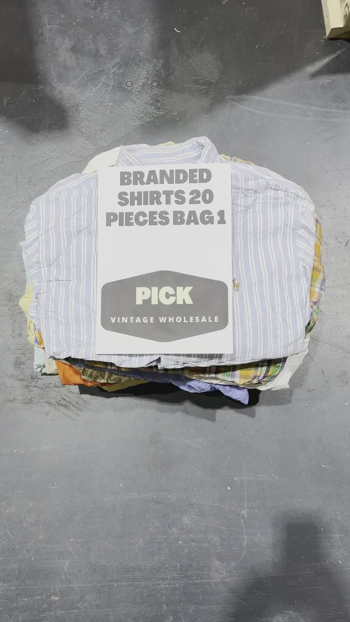 Branded Shirt Bundle 20 Pieces
