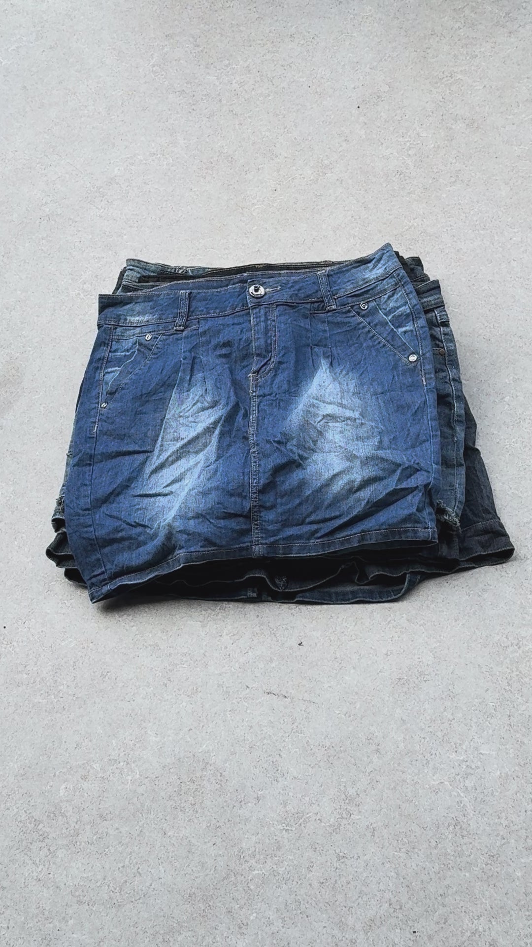 10 Y2K Denim Mini Skirts - Reseller Box